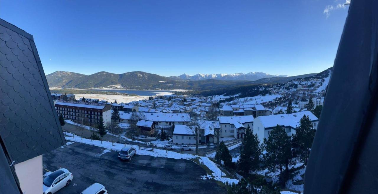 Studio Avec Loggia Les Angles - Superbe Vue Sur Lac Et Montagnes Les Angles (Pyrenees-Orientales) Exterior foto